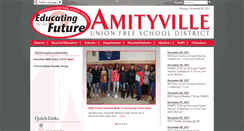 Desktop Screenshot of amityvilleufsd.org
