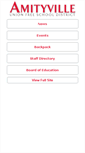 Mobile Screenshot of amityvilleufsd.org